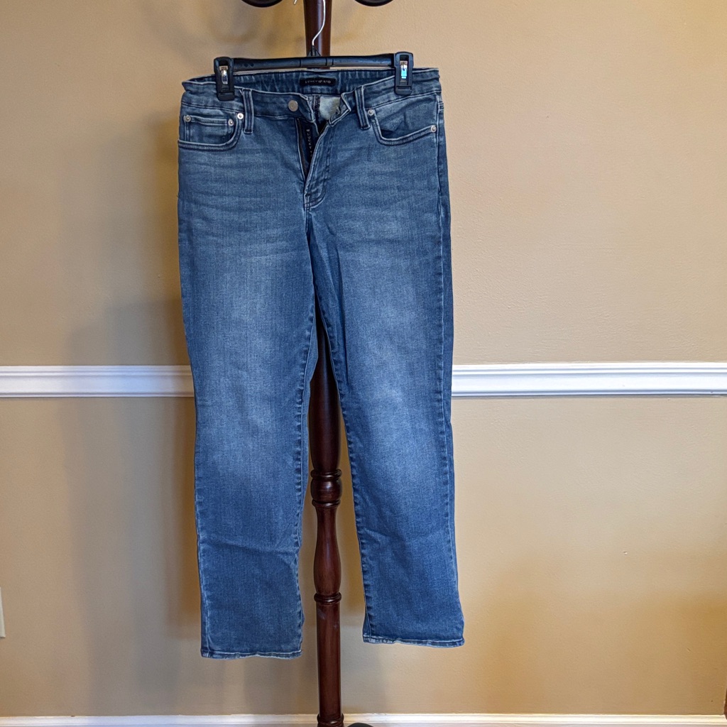 Lucky Brand Womens Denim Straight Leg Jeans Lucky Brand Womens Denim Straight Leg Jeans